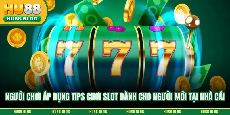 Người chơi áp dụng tips chơi slot dành cho người mới tại nhà cái